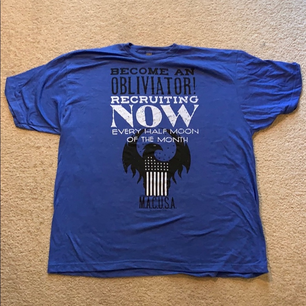 👕FANTASTIC BEASTS MACUSA T Shirt XXL NWOT👕